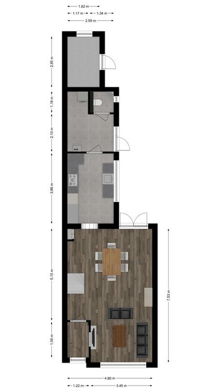 Ringbaan-Oost 167 Floorplan Blur 1