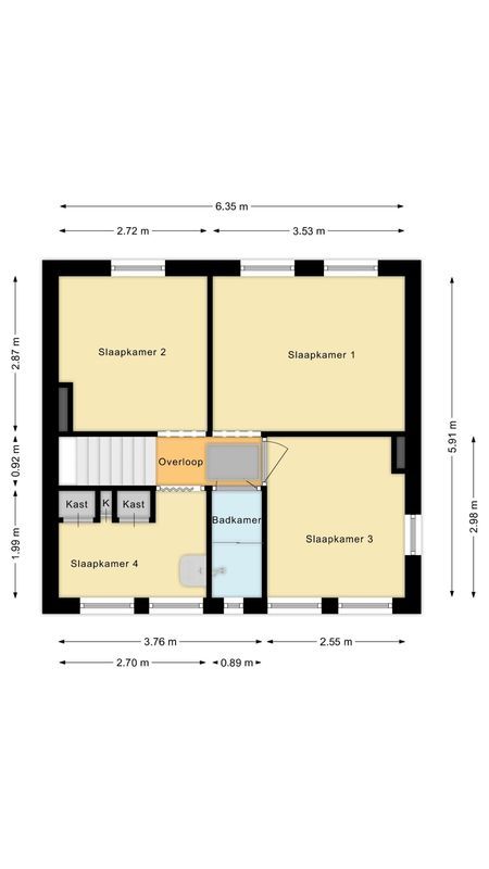 Memlingstraat 10 Floorplan Blur 1