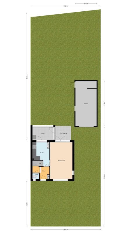 Memlingstraat 10 Floorplan Blur 2