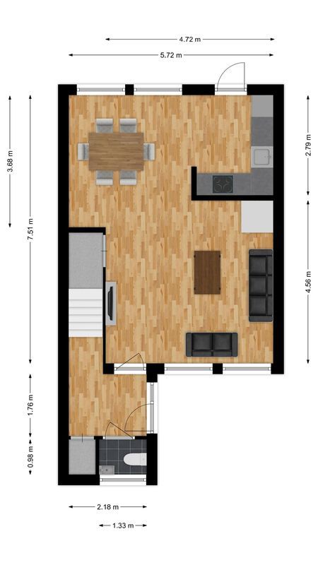 Wit Hollandven 20 Floorplan Blur 0