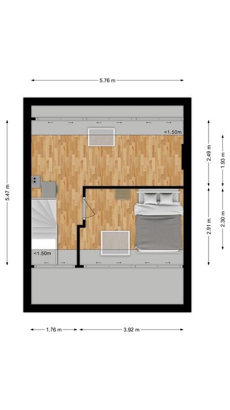 Wit Hollandven 20 Floorplan Blur 3