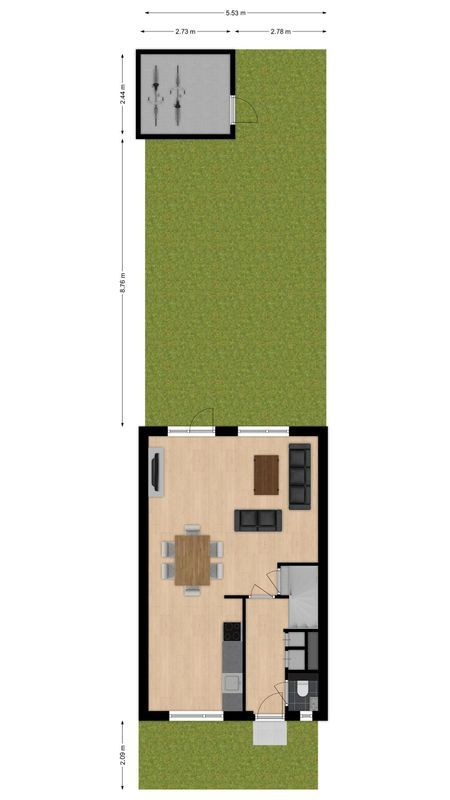Wijngaard 10 Floorplan Blur 2