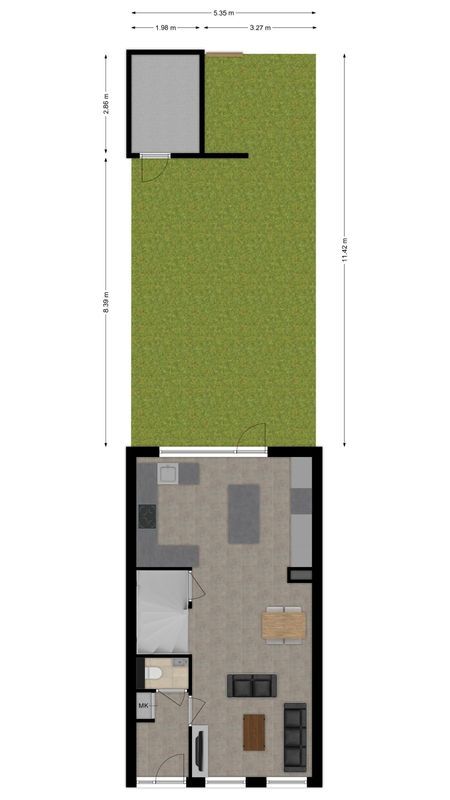 Anton Ebbenhof 12 Floorplan Blur 2