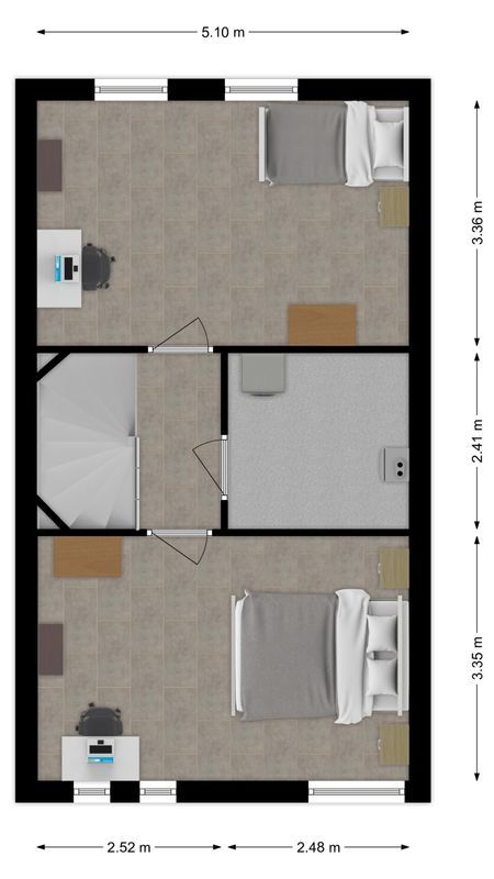 Anton Ebbenhof 12 Floorplan Blur 3