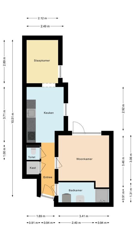 Telegraafstraat 21 - 02 Floorplan Blur 0