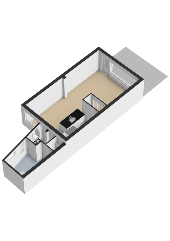 Kwartelstraat 13 Floorplan Blur 2
