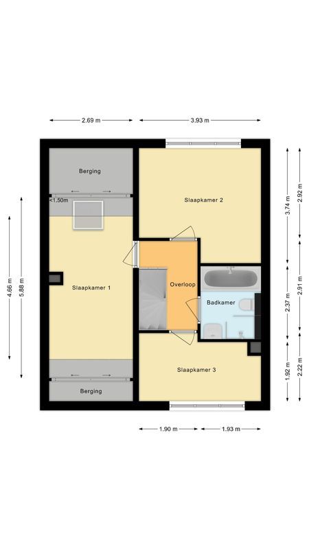 van Heinsbergstraat 83 Floorplan Blur 1
