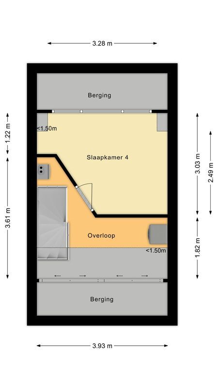 van Heinsbergstraat 83 Floorplan Blur 3