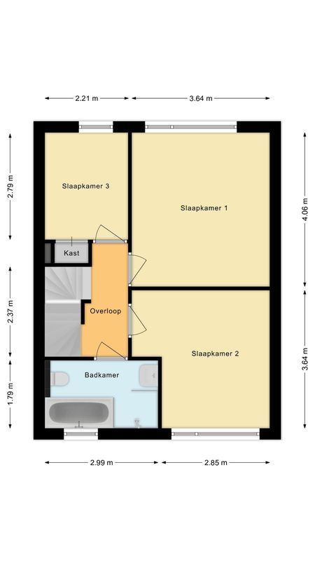 de Quaystraat 2 Floorplan Blur 1