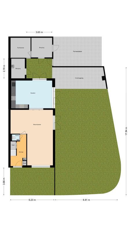 de Quaystraat 2 Floorplan Blur 2