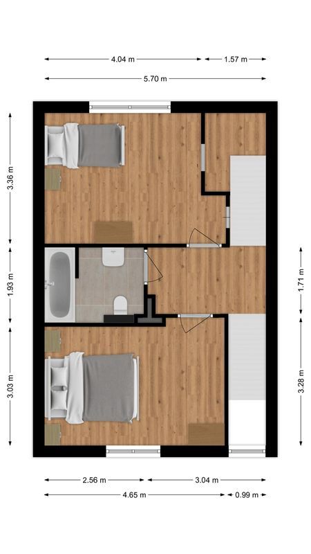 Scharwoudestraat 5 Floorplan Blur 1