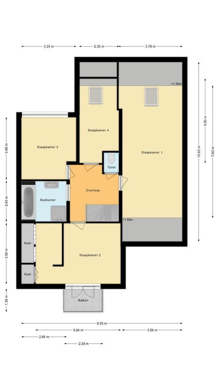 Bunderkensven 54 Floorplan Blur 1