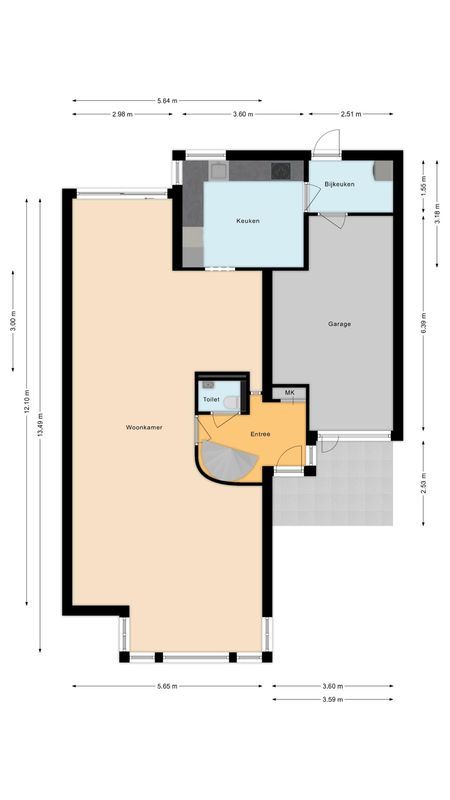 Bunderkensven 54 Floorplan Blur 0