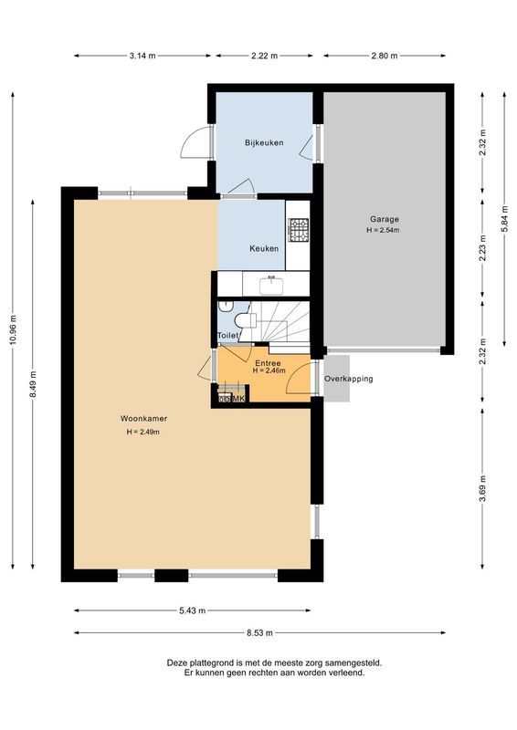 Willem Dreeslaan 43 Floorplan Blur 1