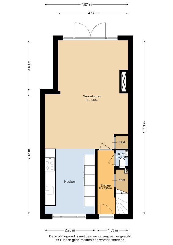 Kerkhofweg 34 Floorplan Blur 1