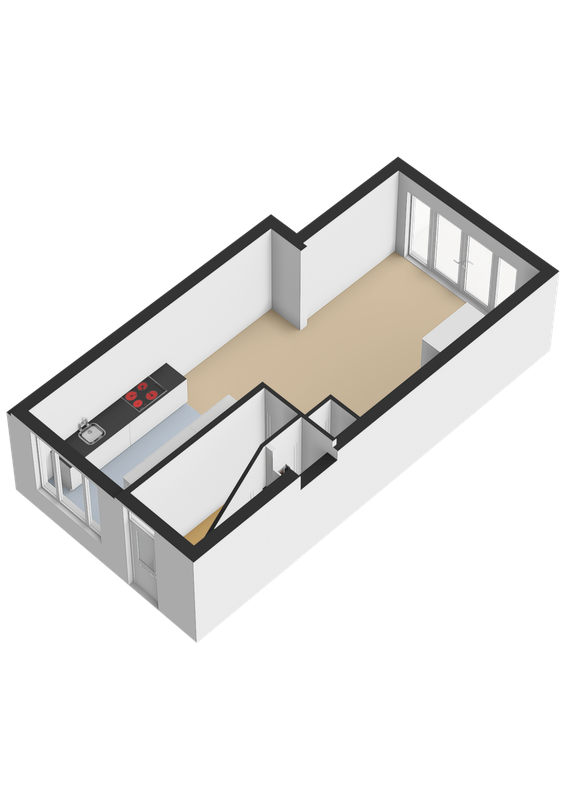 Kerkhofweg 34 Floorplan Blur 2