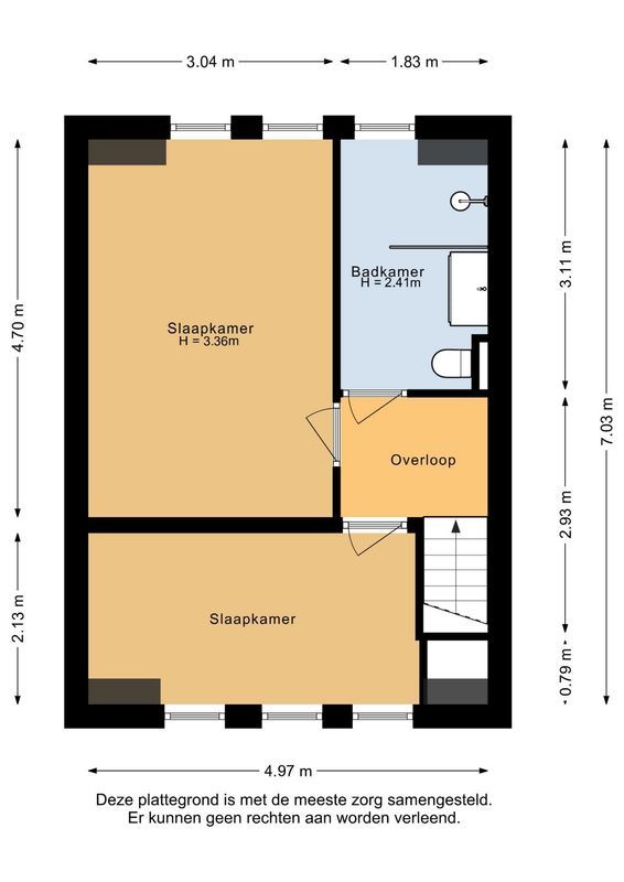 Kerkhofweg 34 Floorplan Blur 3