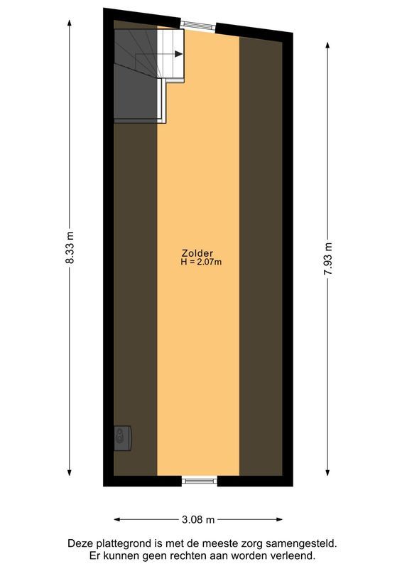 Kerkhofweg 34 Floorplan Blur 7