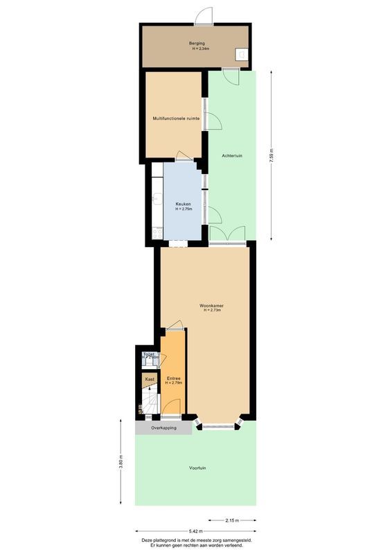 Magnoliastraat 18 Floorplan Blur 7
