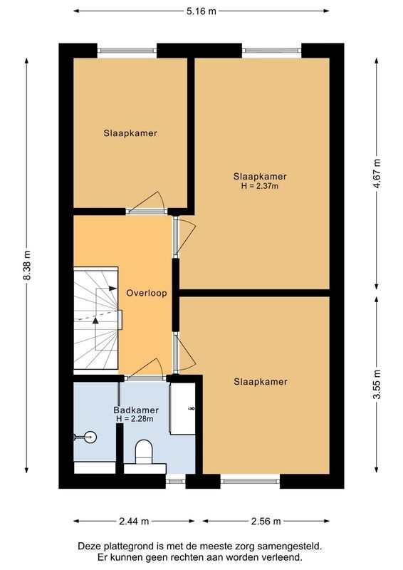 Heksenwiellaan 233 Floorplan Blur 3