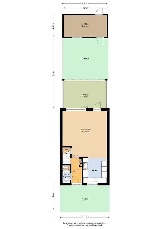 Heksenwiellaan 233 Floorplan Blur 7