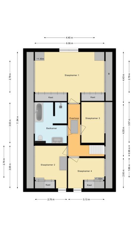 Pastoor Coomansstraat 19 Floorplan Blur 1