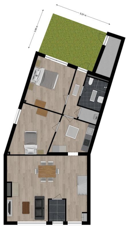 Leharstraat 105 Floorplan Blur 0