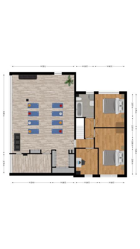 Oegstgeeststraat 53 Floorplan Blur 1