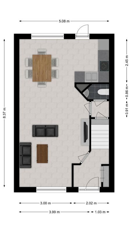 Doesburgstraat 20 Floorplan Blur 0