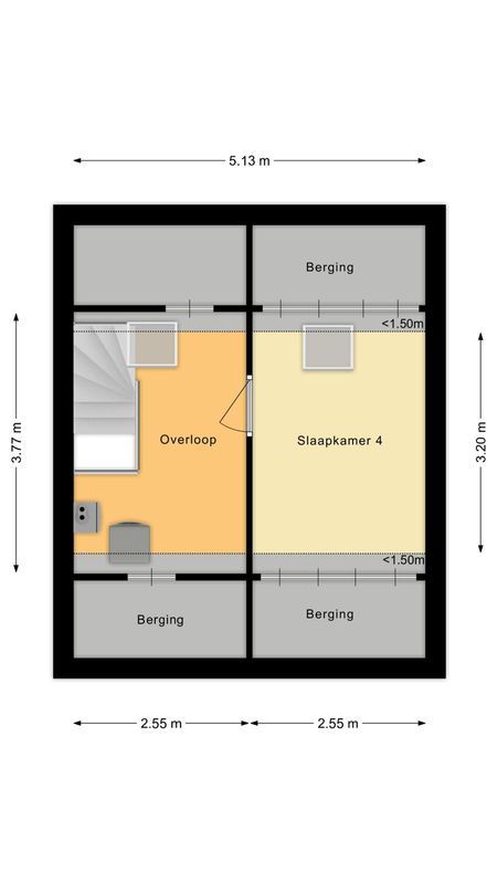 van Heinsbergstraat 107 Floorplan Blur 3