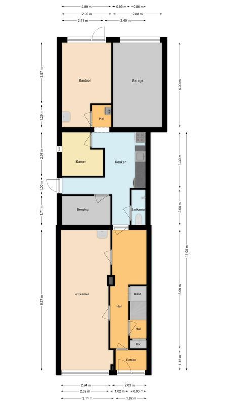 Lage Kant 14 - A Floorplan Blur 0