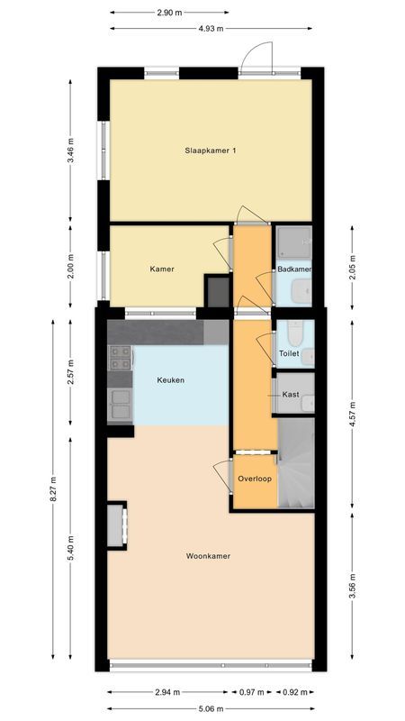 Lage Kant 14 - A Floorplan Blur 1