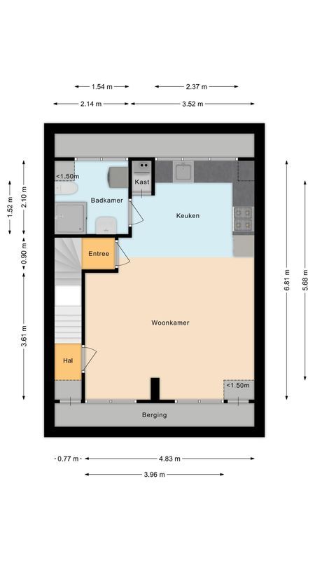 Willem de Zwijgerstraat 26 - B Floorplan Blur 0