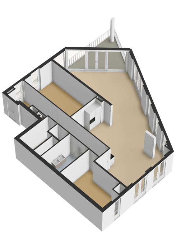 Terheijdenstraat 166 Floorplan Blur 1