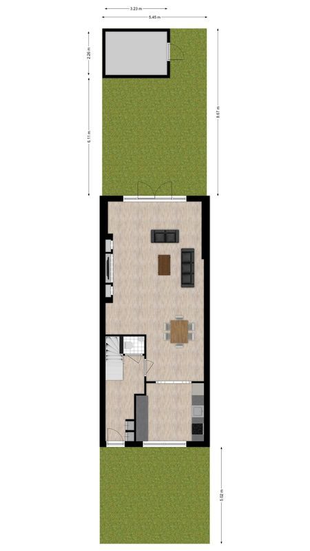 Megenstraat 77 Floorplan Blur 2