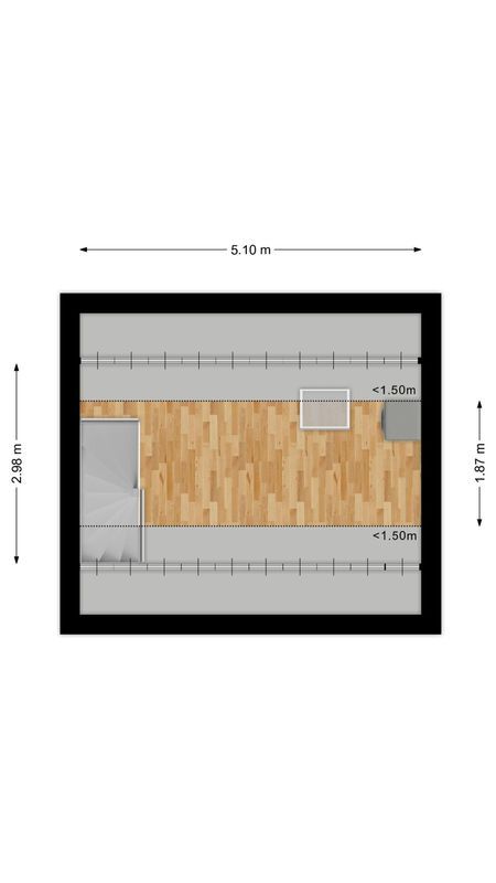 Megenstraat 77 Floorplan Blur 3