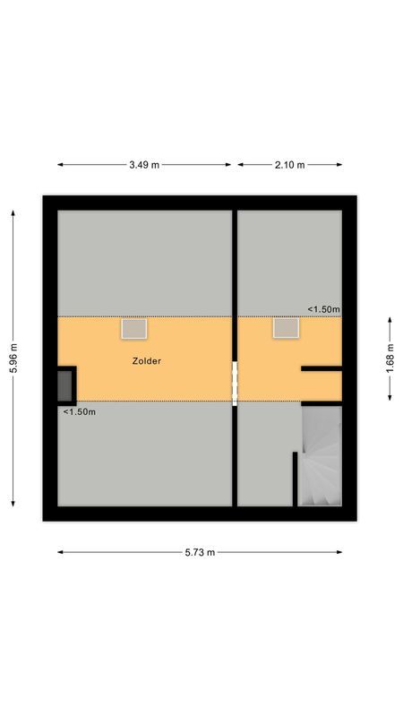 Spoorlaan Noord 36 Floorplan Blur 2