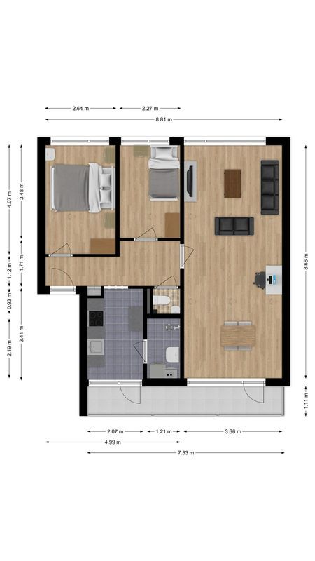 Azuurweg 216 Floorplan Blur 0