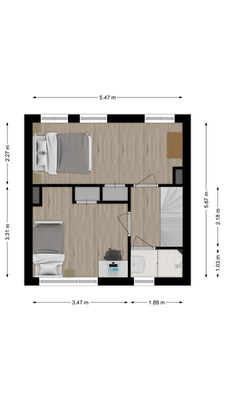 Brommastraat 11 Floorplan Blur 1