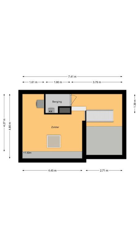 Mariastraat 24 Floorplan Blur 3