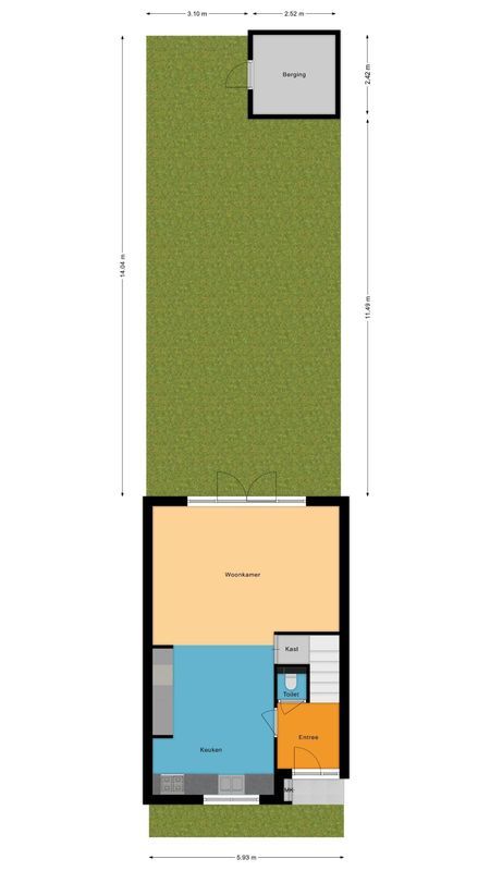 Duikerstraat 5 Floorplan Blur 2