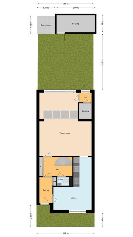 Koninginnestraat 101 Floorplan Blur 2