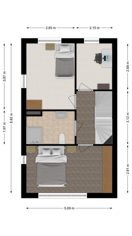 Sporenring 78 Floorplan Blur 2