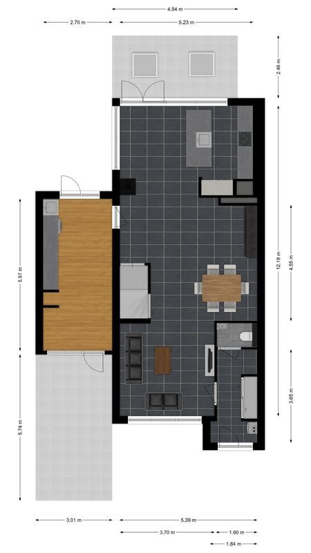 Sneekstraat 89 Floorplan Blur 0