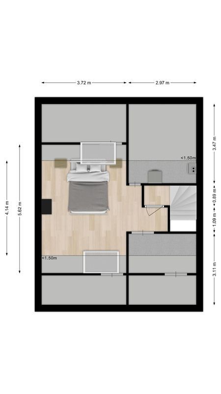 Beethovenlaan 319 Floorplan Blur 3