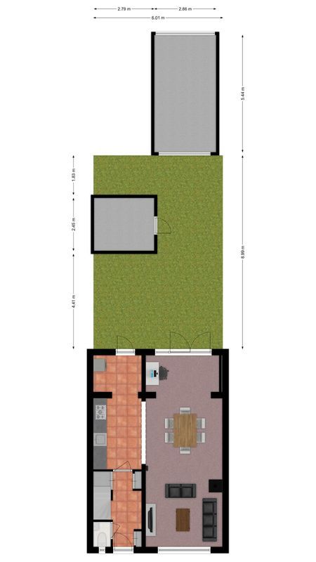 Kapelstraat 5 Floorplan Blur 0