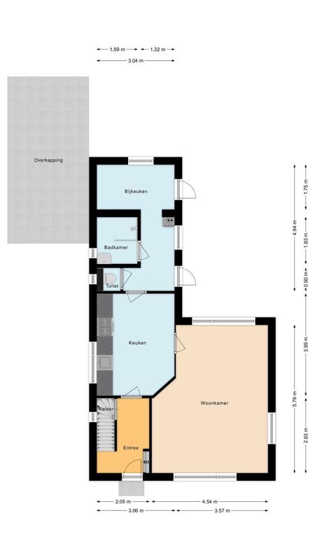 Heipoldersstraat 25 Floorplan Blur 1