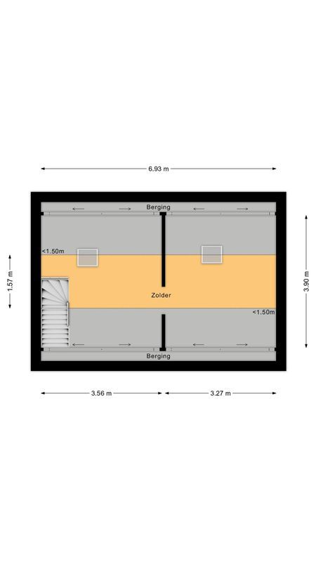 Heipoldersstraat 25 Floorplan Blur 3