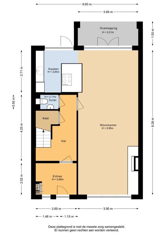Teteringsedijk 163 Floorplan Blur 1
