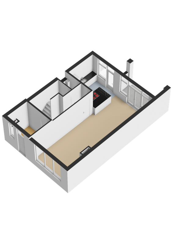 Teteringsedijk 163 Floorplan Blur 2
